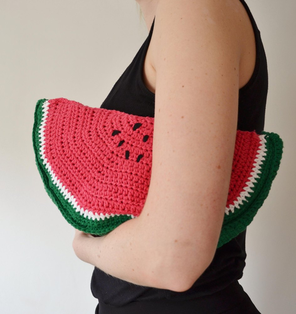 Watermelon clutch sales bag