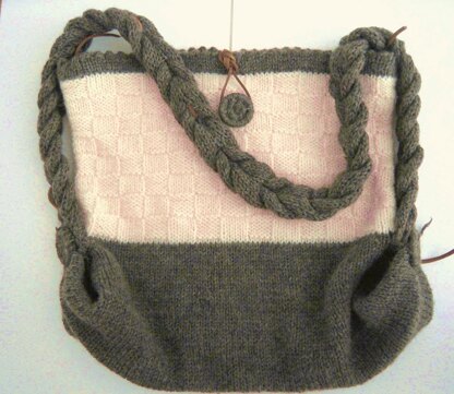 Knitting Tote Bag