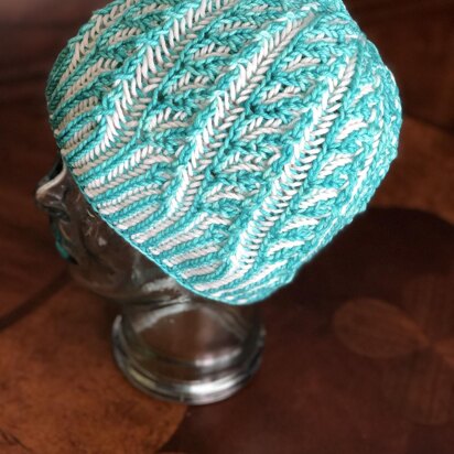 Ridgetop Hat - knitting pattern