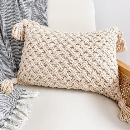 Celtic Weave Throw Pillow