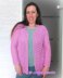 Lace Muschel Cardigan