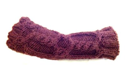 Arm Warmers Fingerless Gloves Knitting Pattern # 4