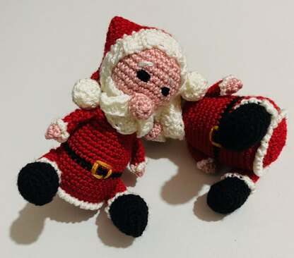 Santa keychain