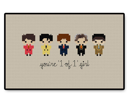 SHINee Bite Size - PDF Cross Stitch Pattern