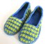 Sea Breeze Houndstooth Slippers