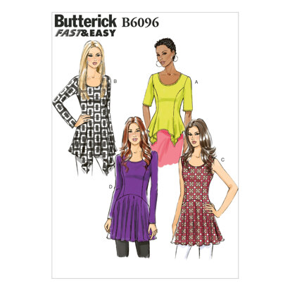 Butterick Top für Damen B6096 - Schnittmuster