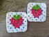 Strawberry Granny Square