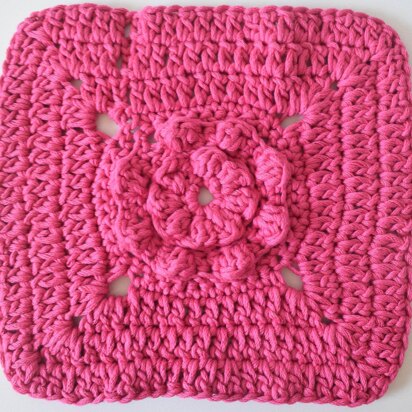 Circle of Bobbles Washcloth