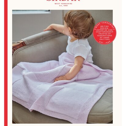 Blanket in Sirdar Snuggly 100% Cotton - 5272 - Downloadable PDF