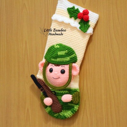 Soldier Christmas Stocking