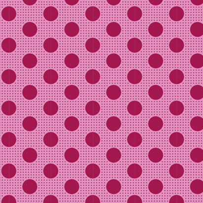 Tilda Medium Dots Maroon