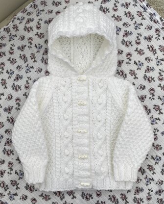 Aran Baby Hoodie