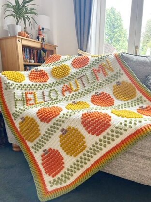 Hello Autumn Blanket