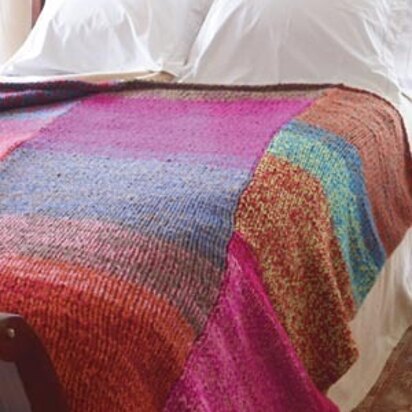 Glorious Colors Blanket in Lion Brand Jiffy - 60331AD
