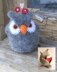 Felted Owl Pincushion