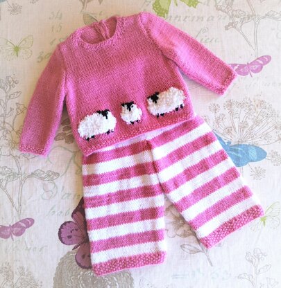 Sheep Baby Outfit