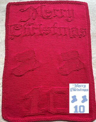 Nr. 411 Stocking Merry Christmas