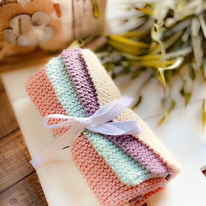 Simple Knitted Dishcloth