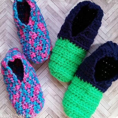 Kids Quick and Easy Slipper Socks