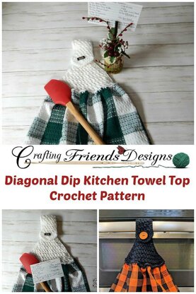Diagonal Dip Towel Top