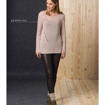 Sweater in Katia Royal Silk