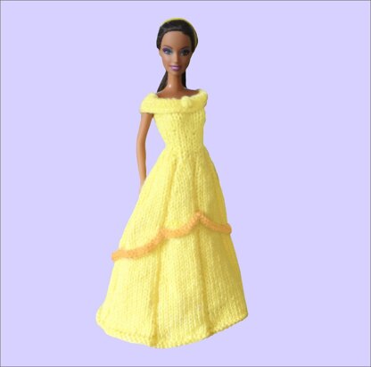 Barbie doll Belle outfit