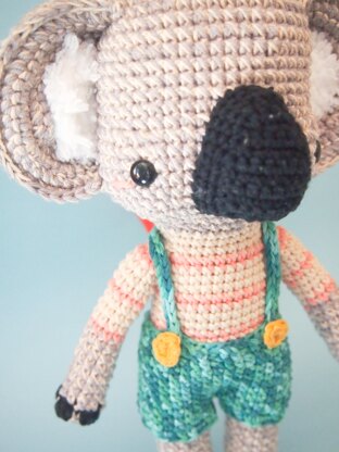 LUKAS THE KOALA CROCHET - AMIGURUMI PATTERN