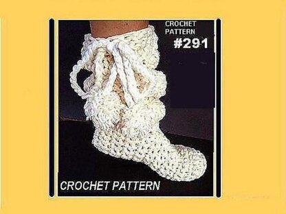 291 SLOUCHIE BOOT SLIPPERS