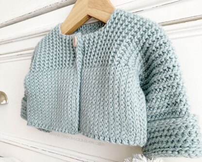 Size 2 years - ITSY-BITSY Crochet Cardigan