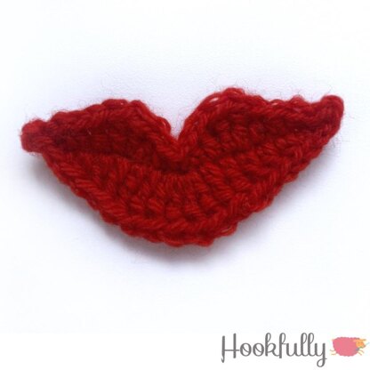 Lips appliqué