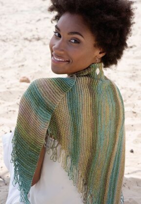 Vacanza Shawl in Berroco Medina - 394-2 - Downloadable PDF