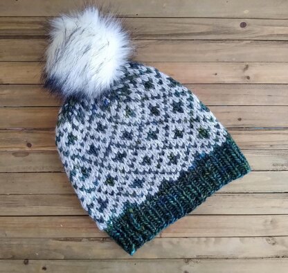 Winter Blues Beanie