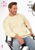 Sweaters in King Cole Merino Blend DK - 6371 - Leaflet