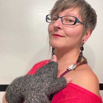 Velvet Grip - knitting pattern