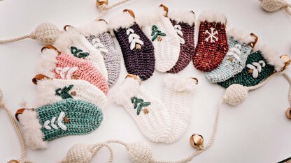 Crochet Stocking + Gift Card Holder