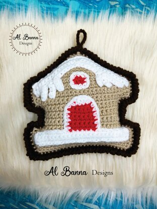 Gingerbread House Cuddly toy/ Ornament