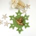 Christmas Snowflake Coaster and Garland