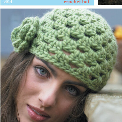 Crochet Hat in Twilleys Freedom Wool - 9014