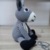 Dennis the Donkey - UK Terminology - Amigurumi