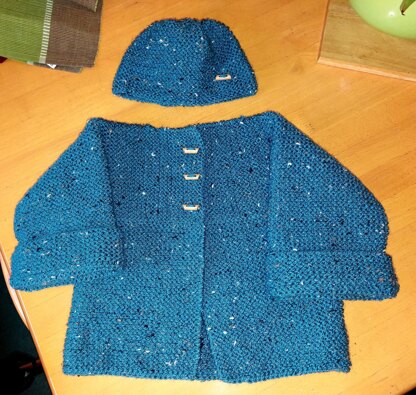 Child's jacket & hat