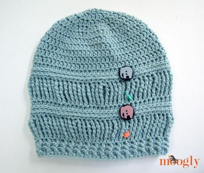 Ups and Downs Slouchy Beanie