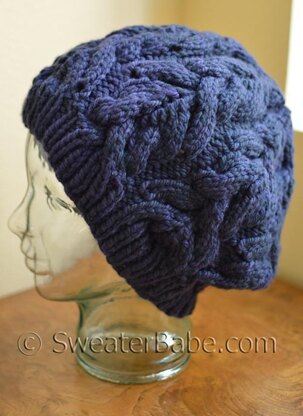 #121 Sumptuously Cabled Hat