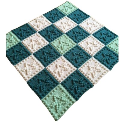 Star Motifs Baby Blanket