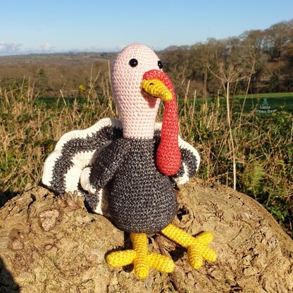 Trenton the Turkey - US Terminology - Amigurumi