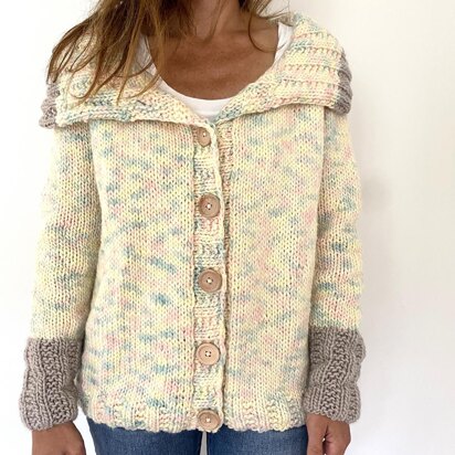 Cozy Comfy Cardigan - knitting pattern