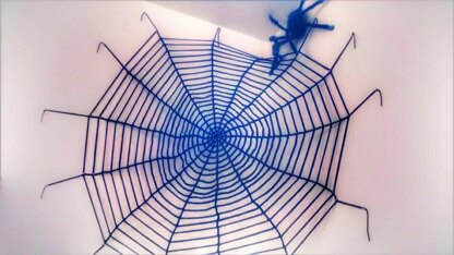 Halloween Spiderweb and Spider