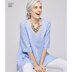 Simplicity 8603 Women's Pullover Tops by Elaine Heigl - Paper Pattern, Size A (XS-S-M-L-XL)