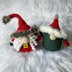 Gnome and Santa Amigurumi