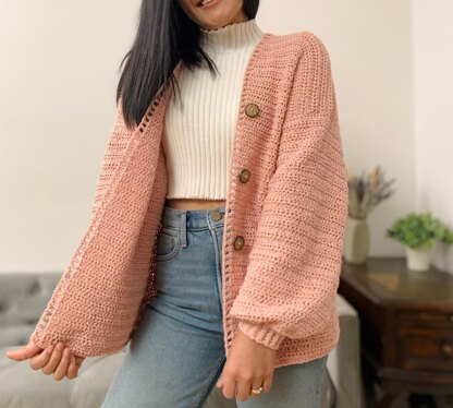 Button up cardigan pattern