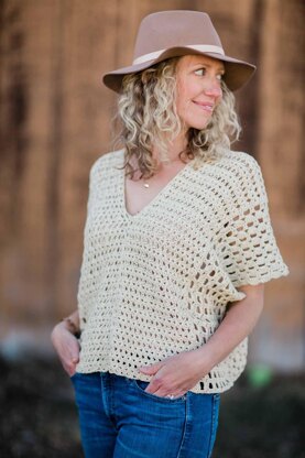 Saratoga Poncho Top